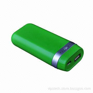 Emergency Mobile Phone Charger for iPhone/iPad/Mobile Phones/GPS, with 4400mAh Capacity